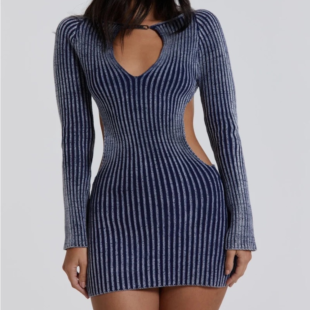 Jaded London tribeca backless mini dress